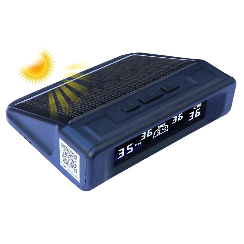 Manatec Tyremate TPMS for Cars with Tubeless Tyres Pack of 4 Sensors & 1 Solar Display 3 Years Warranty - Image 5