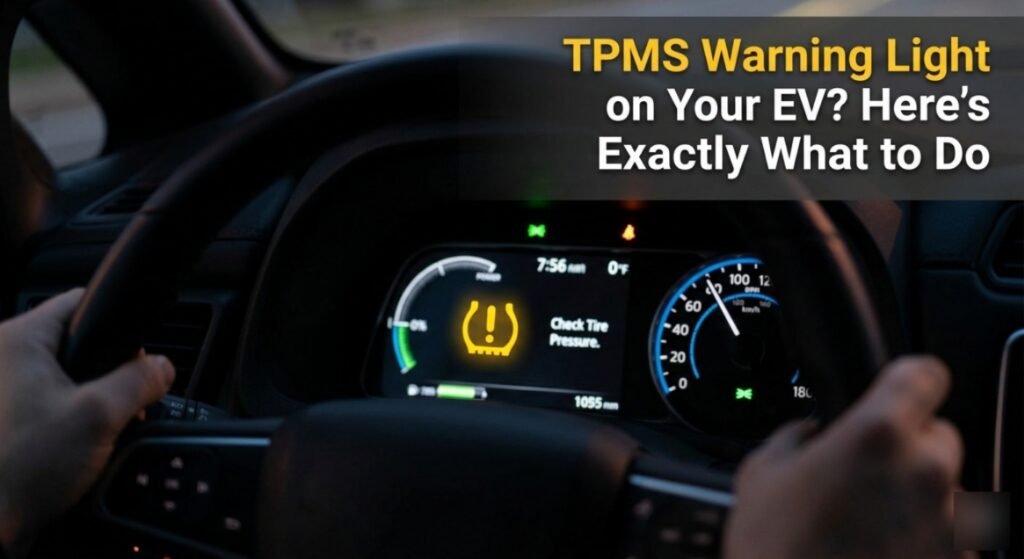 TPMS for EV Warning Light what to do