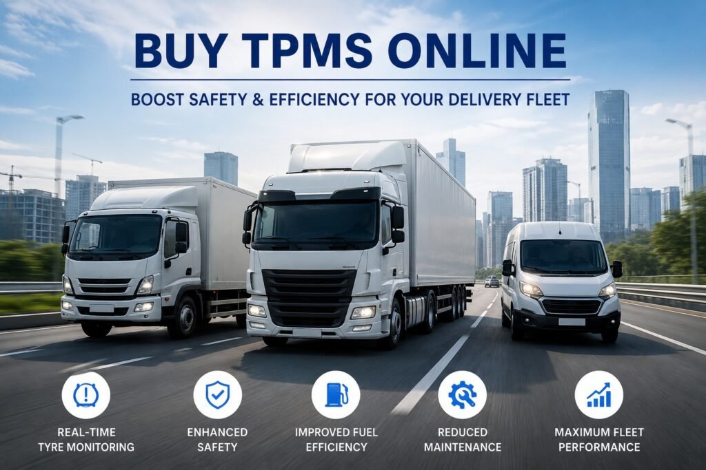 Buy TPMS Online: Boost Safety & Efficiency for Your Delivery Fleet