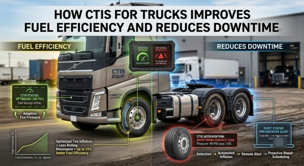 How CTIS for Trucks Improves Fuel Efficiency and Reduces Downtime